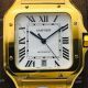 BV Factory Faux Cartier Santos Yellow Gold Automatic Watch With QuickSwitch Band (2)_th.jpg